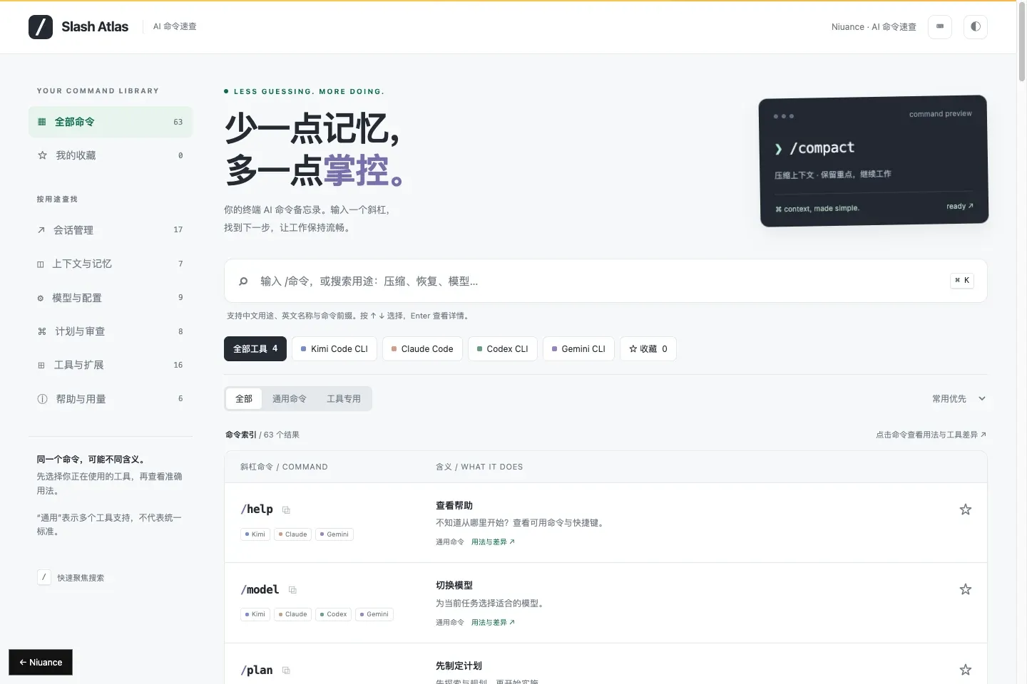 AI 斜杠命令速查 头图