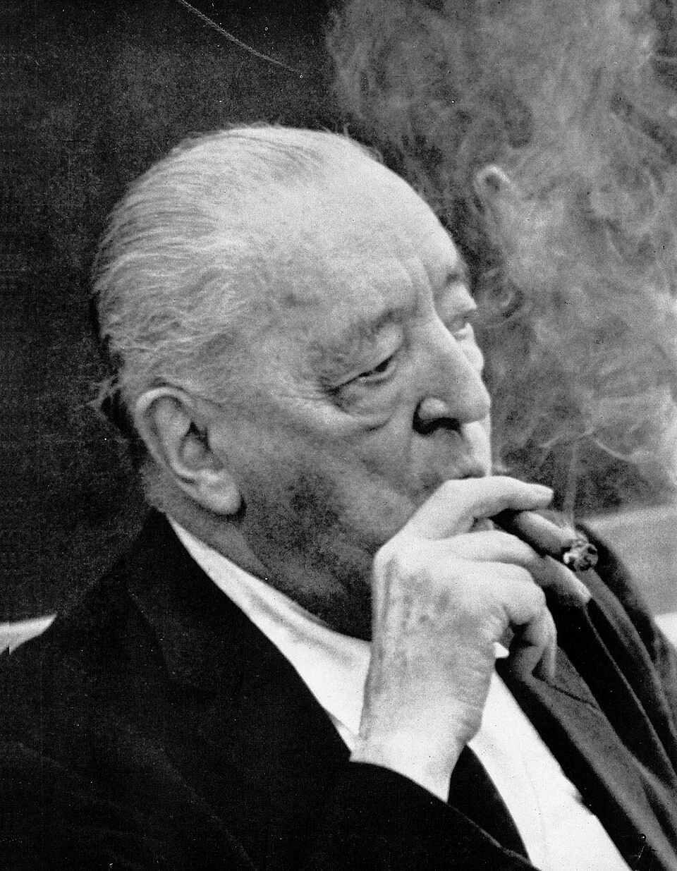 Actual portrait of Ludwig Mies van der Rohe in Arts & Architecture, June 1960; not his appointment in 1930