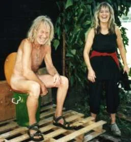 Penny Rimbaud 与 Gee Vaucher,Graham Burnett 摄,2002